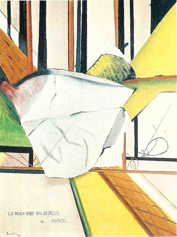 Le ready made malheureux de Marcel Duchamp